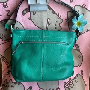Gorgeous Beautiful Vintage Coach Soho Duffle F15064 shoulder bag in teal green
